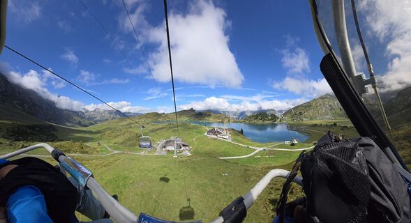 Photo de Rico Nef le long du parcours