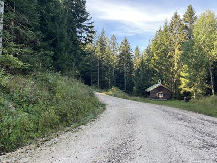 Foto von Heinz Sperl entlang der Tour