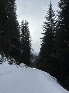 Foto von Nora Lisibach entlang der Tour