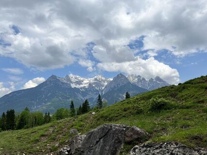 Photo de Kerstin Albrecht le long du parcours