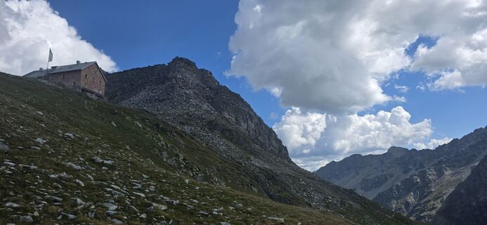 Foto von Mario Huterberger entlang der Tour