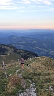 Foto von Klementina Gartner entlang der Tour