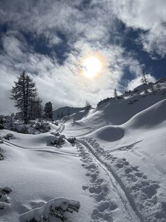 Photo de Heinz Sperl le long du parcours