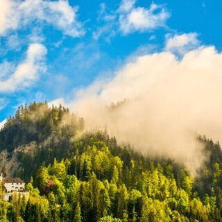 Blick auf das Schloss Lichtenberg