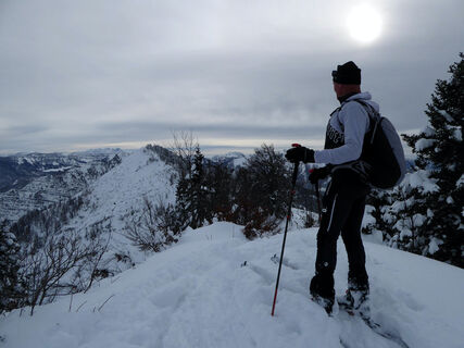 Der Südkamm verbindet den Ochsenberg mit dem Eibleck.