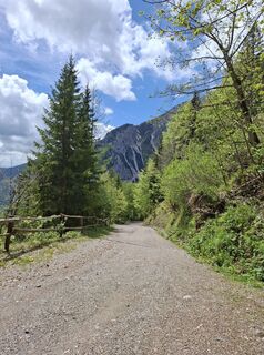 Foto von Miha Gros entlang der Tour