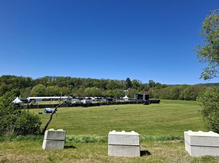 Photo de Patrick Hummer le long du parcours