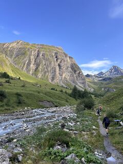 Photo de Renee Strobl le long du parcours