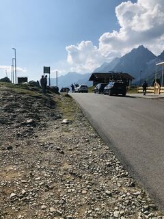 Foto de Hans Felli a lo largo del recorrido