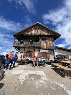 Foto von Rosi entlang der Tour