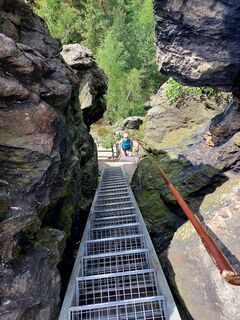 Photo de Jörg Rost le long du parcours