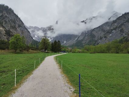 Foto de Josef Kauschinger a lo largo del recorrido
