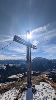 Foto von Klaus Lehner entlang der Tour