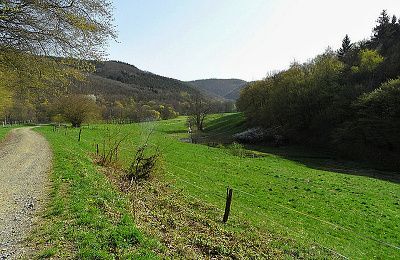 Schöne Täler auf der Tour