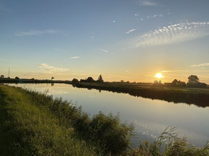 Foto von Han en Christa Jordaan entlang der Tour