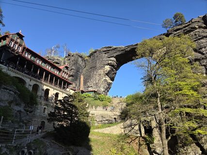Foto von Krisztina Katonai entlang der Tour