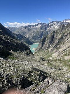 Photo de Simon Grossen le long du parcours