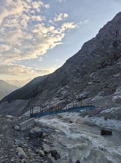 Photo de Finn Kaiser le long du parcours