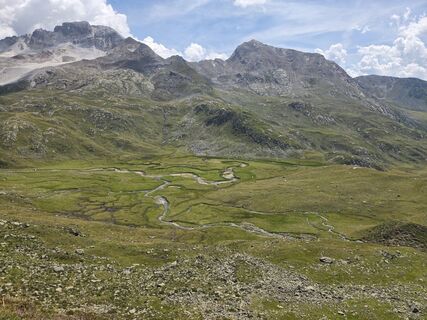 Foto von armin hoelzl entlang der Tour