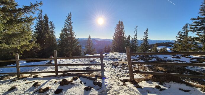 Foto von Peter Strohmayer entlang der Tour