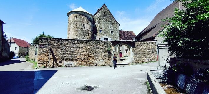 Foto de Gie van den eeckhaut a lo largo del recorrido