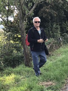Foto de Barbara Wick a lo largo del recorrido