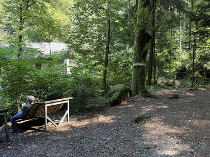 Foto von Florian Leopold Stonig entlang der Tour