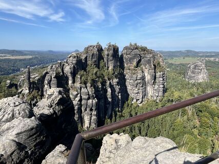 Foto da Michaela Fischer lungo il tour