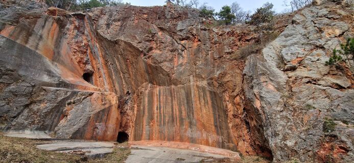 Foto von Claudia Maurer entlang der Tour