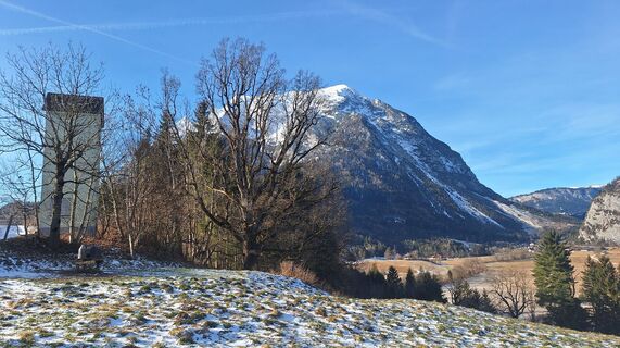 Foto von Regina Fleischmann entlang der Tour
