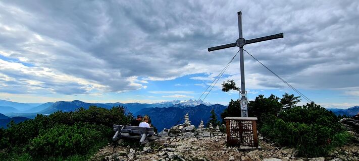Fotografia z Petra Scherrer na trase