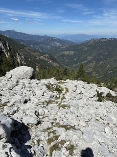 Photo de Wolfgang Jamnig le long du parcours