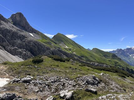 Photo de Norbert Herbig le long du parcours