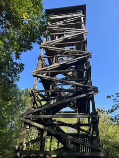 Zdjęcie z Christian Haselbacher wzdłuż trasy