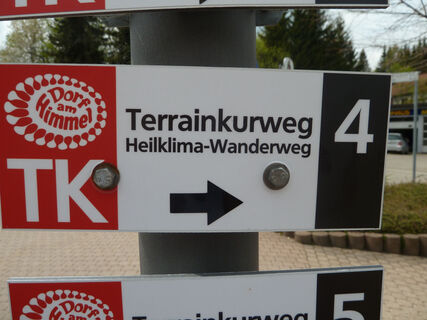 Beschilderung Terrainkurweg 4