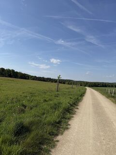 Foto de Keven Schimberg a lo largo del recorrido