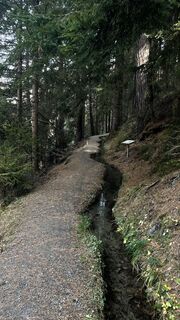 Foto von Katrin entlang der Tour