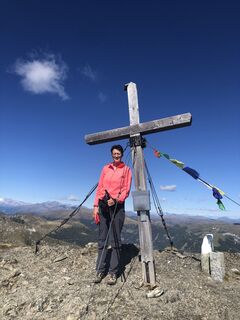 Foto von Wolfgang Thomaschitz entlang der Tour