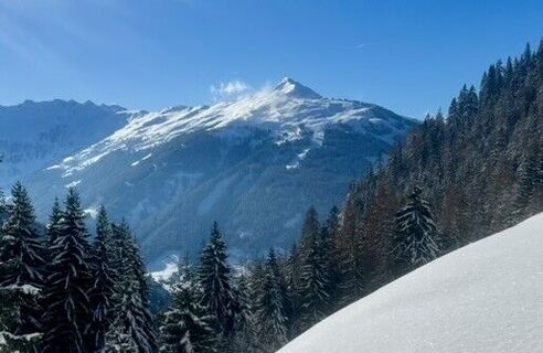 Blick Wiedersberger Horn Schneeschuhtour Hösljoch