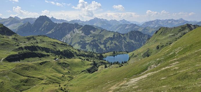 Foto von Svitlana Serebriakova entlang der Tour