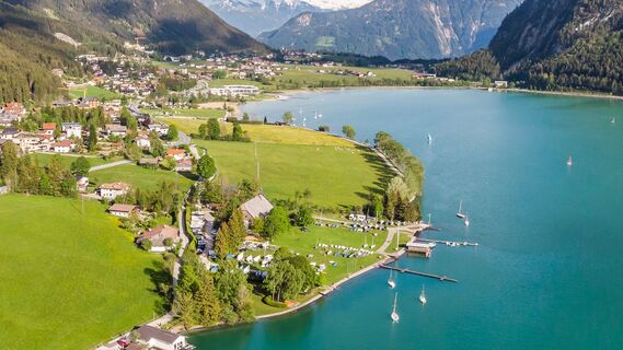 Ortsteil Buchau in Maurach - Streckenabschnitt der Kleinen Dorflaufrunde