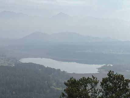 Photo de Andrea Jamer le long du parcours