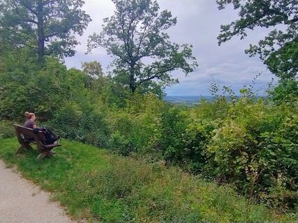 Foto von Heike Friedemann entlang der Tour