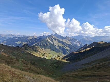 Foto von Karl-Heinz Martin entlang der Tour