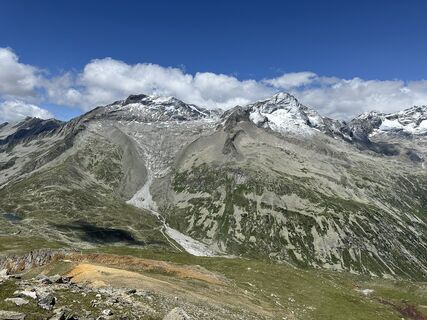 Foto von Albert Hettich entlang der Tour