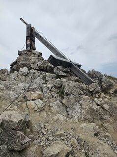 Foto von Martina entlang der Tour