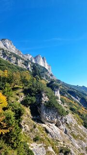 Photo de Anneliese Trixl le long du parcours