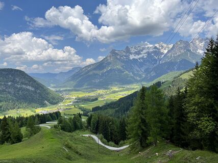 Photo de Kerstin Albrecht le long du parcours