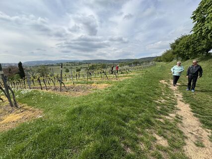 Photo de Bernd Drescher le long du parcours
