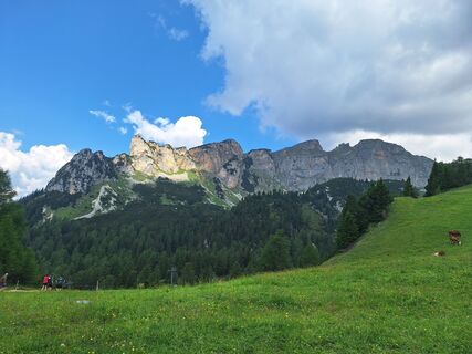 Foto von Katharina entlang der Tour